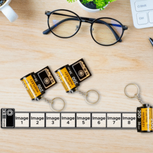 Personalised Camera Roll Keychain